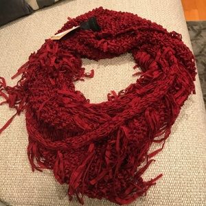 Steve Madden scarf and benefit makeup bag-NWT!